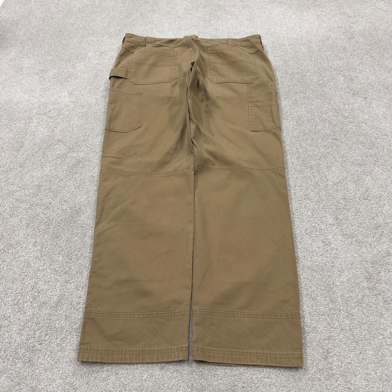 Y2K double knee carpenter jeans loose leg khaki Noble outfitters skater style work cargos