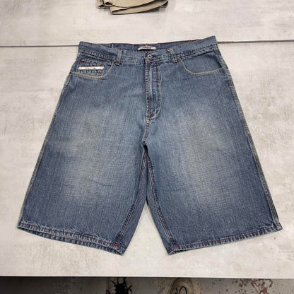 Baggy PACO jorts W38 long wide leg 90s style skater shorts