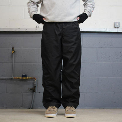 00s baggy Starter tracksuit bottoms black small loose y2k style sportswear track pants gym wear