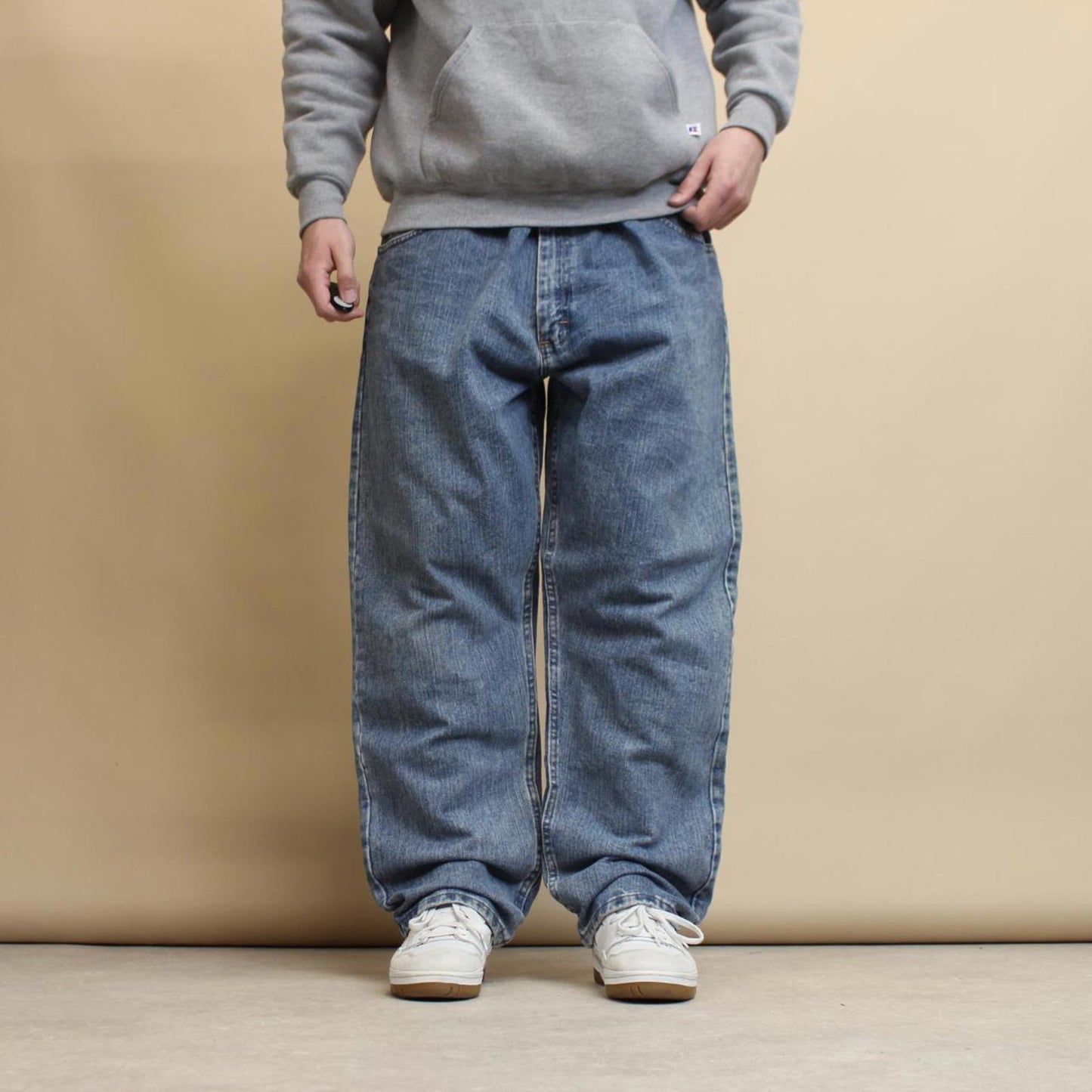 Blue Wrangler Jeans W40 L30 Loose denim skate pants