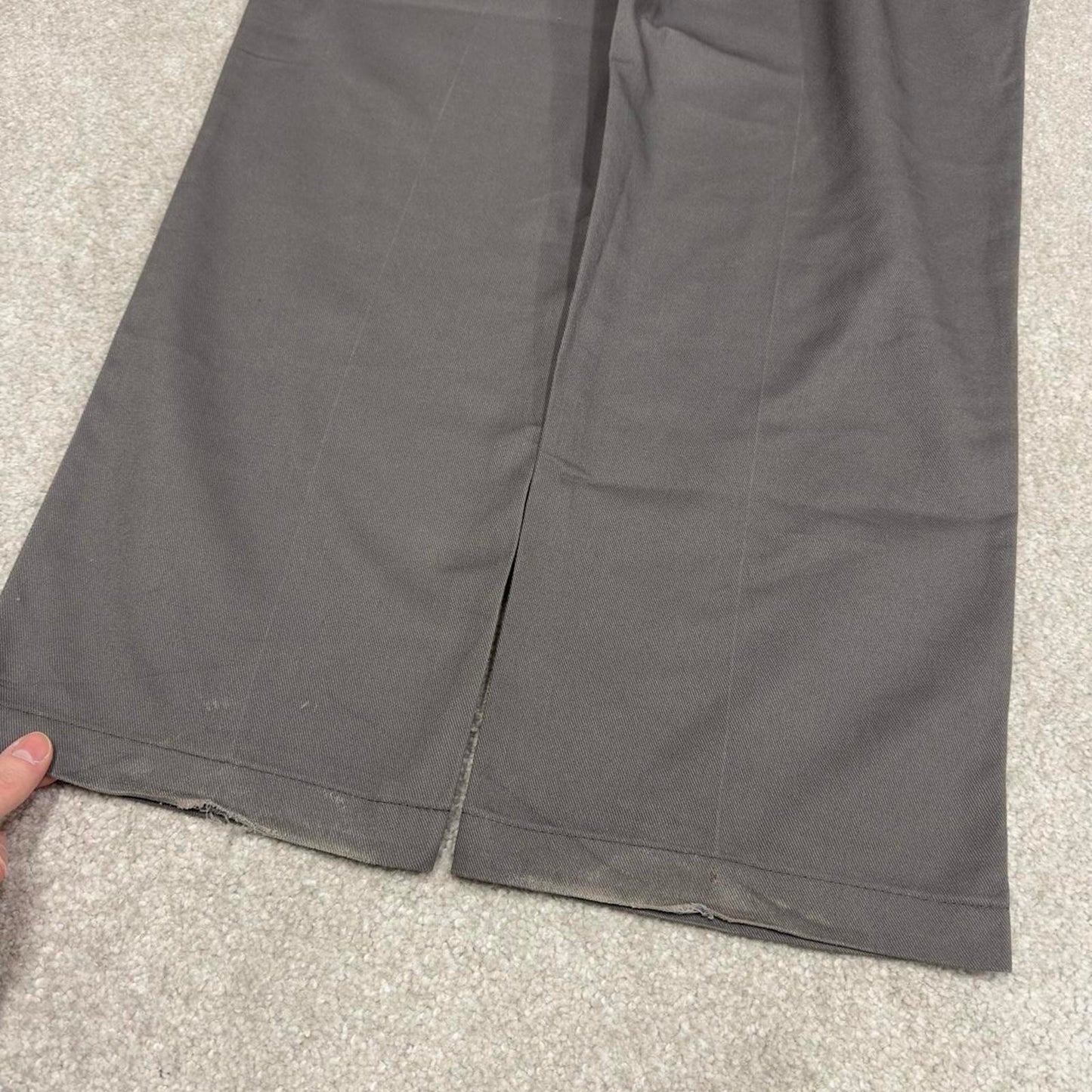 Y2k Dickies 874 work pants grey Loose twill chino skate style trousers