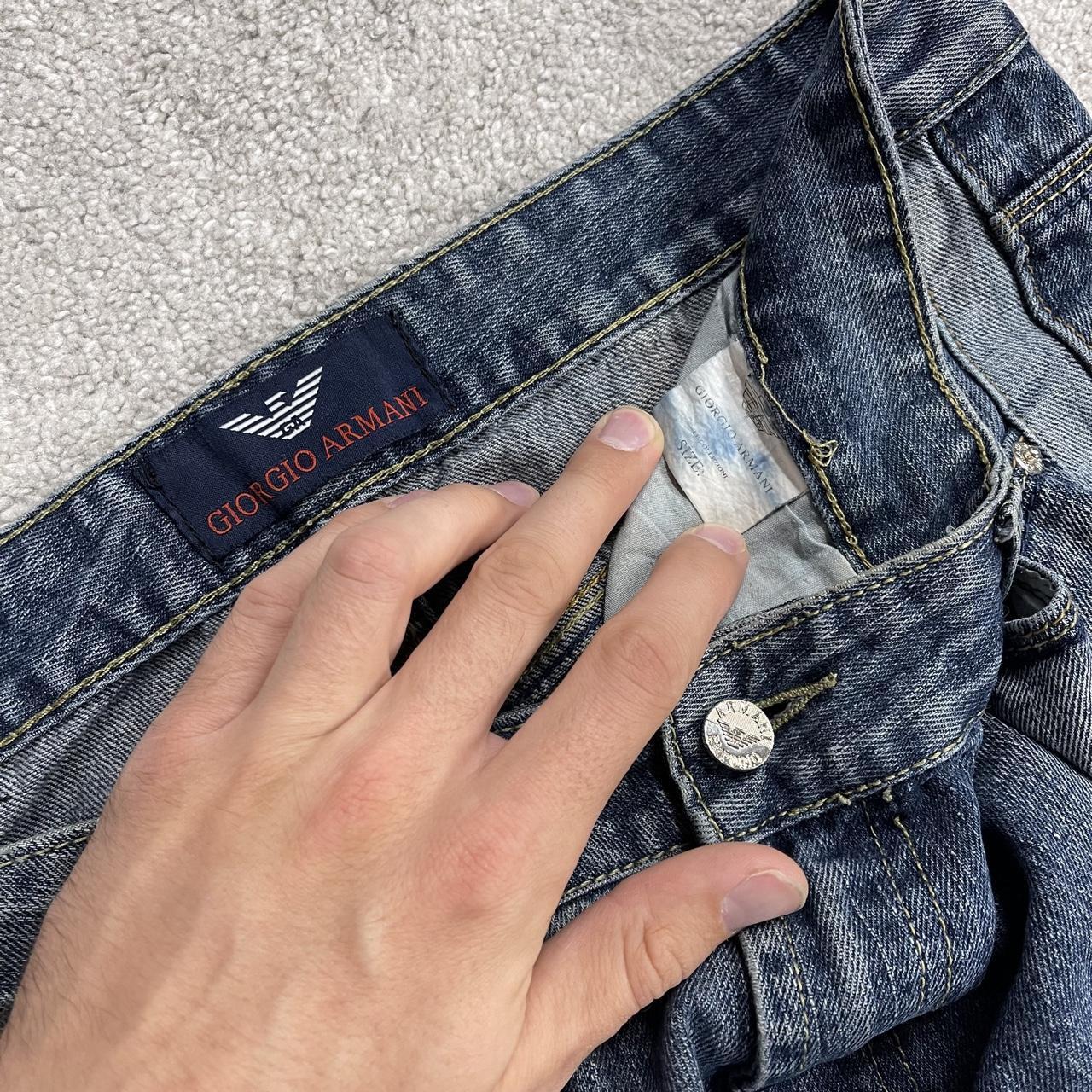 Y2K baggy embroidered jeans blue W36L33 Loose fit skater surf style pants