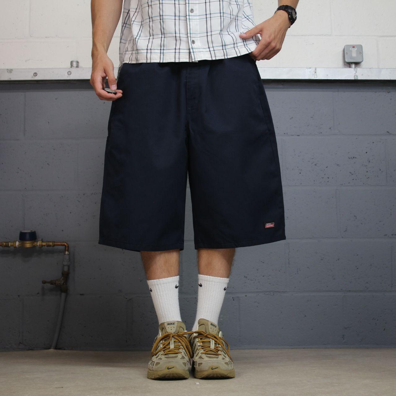 Dickies baggy chino shorts carpenter navy Chino skater / surf shorts loose fit festival