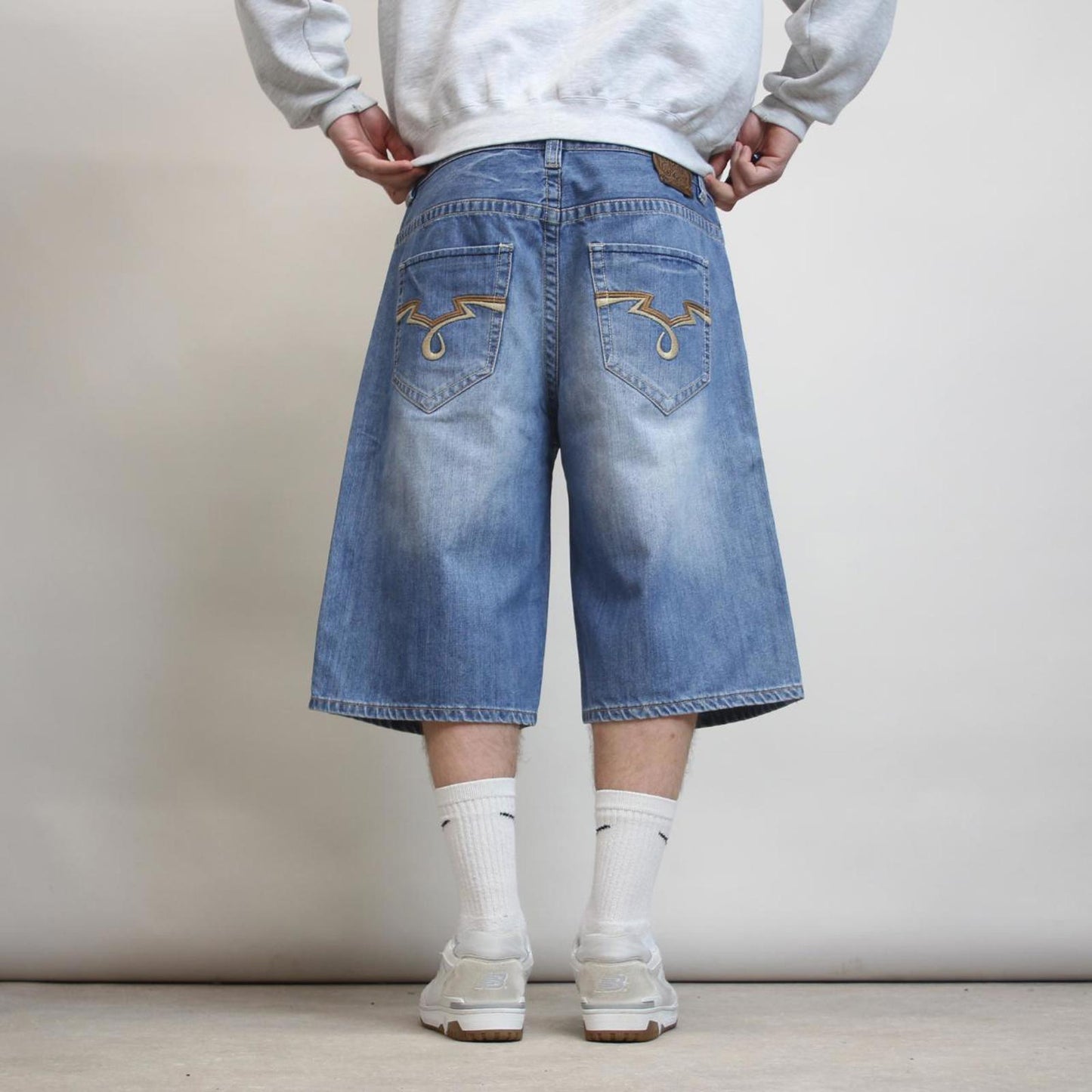 Baggy Ecko Unltd denim shorts W38