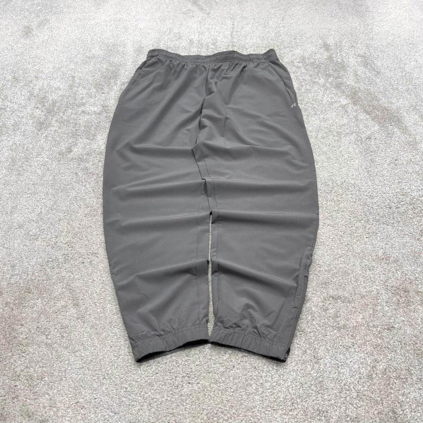 Vintage Y2K Russell tracksuit bottoms grey Running gym track pants