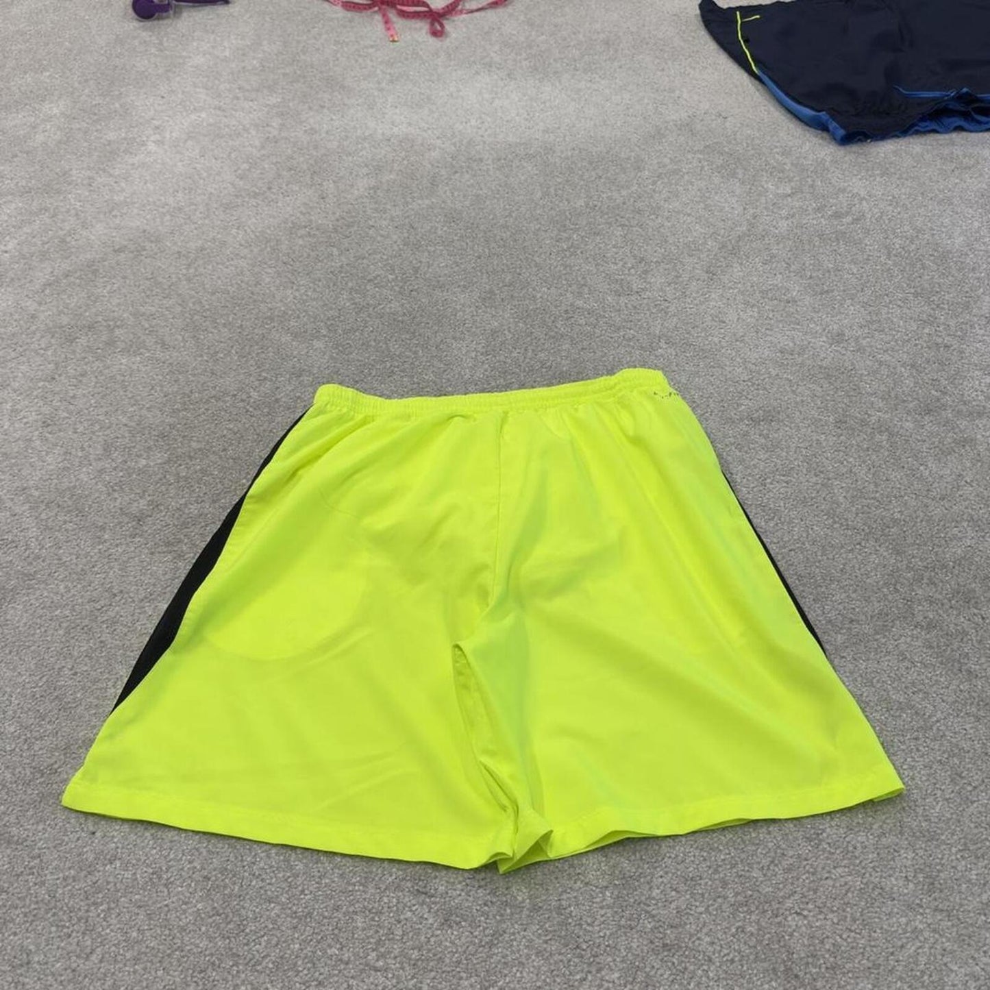 Nike sports shorts y2k loose yellow green Casual style comfy loose floaty summer gym shorts
