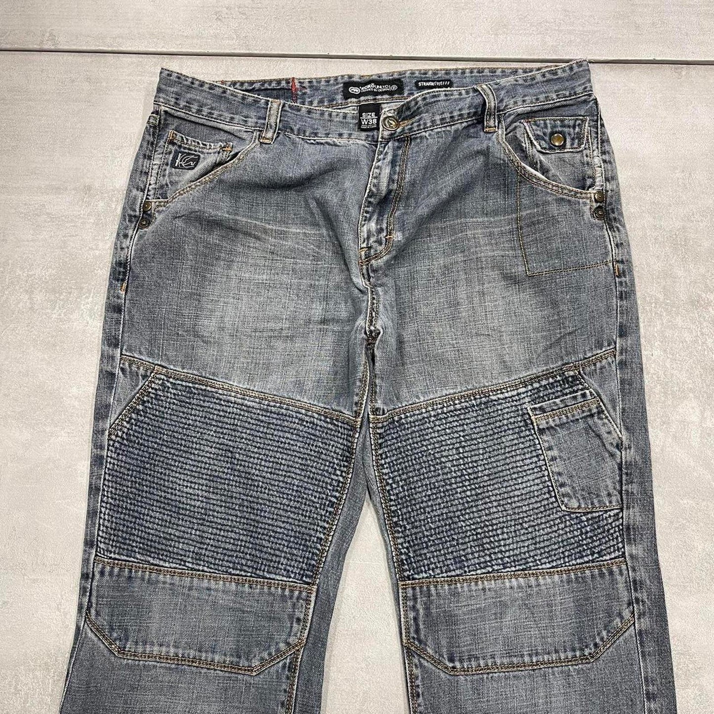 Blue Eckō Unltd jeans W38 L31 denim y2k hip hop jeans