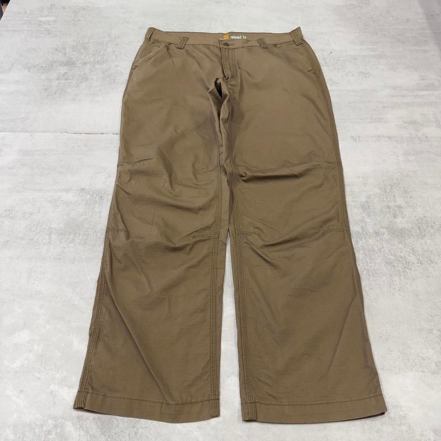 Mens Carhartt cargo pants W38 L31 khaki relaxed 90s style cargos