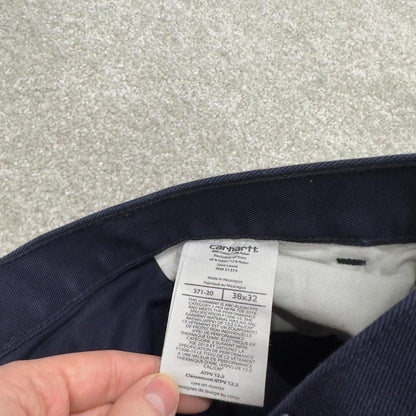 Y2K vintage Carhartt pants navy Loose leg skate style workwear pants