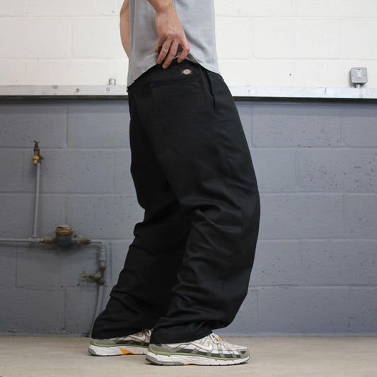 Baggy Dickies 874 pants W42 L30 black loose twill chino style skater pants