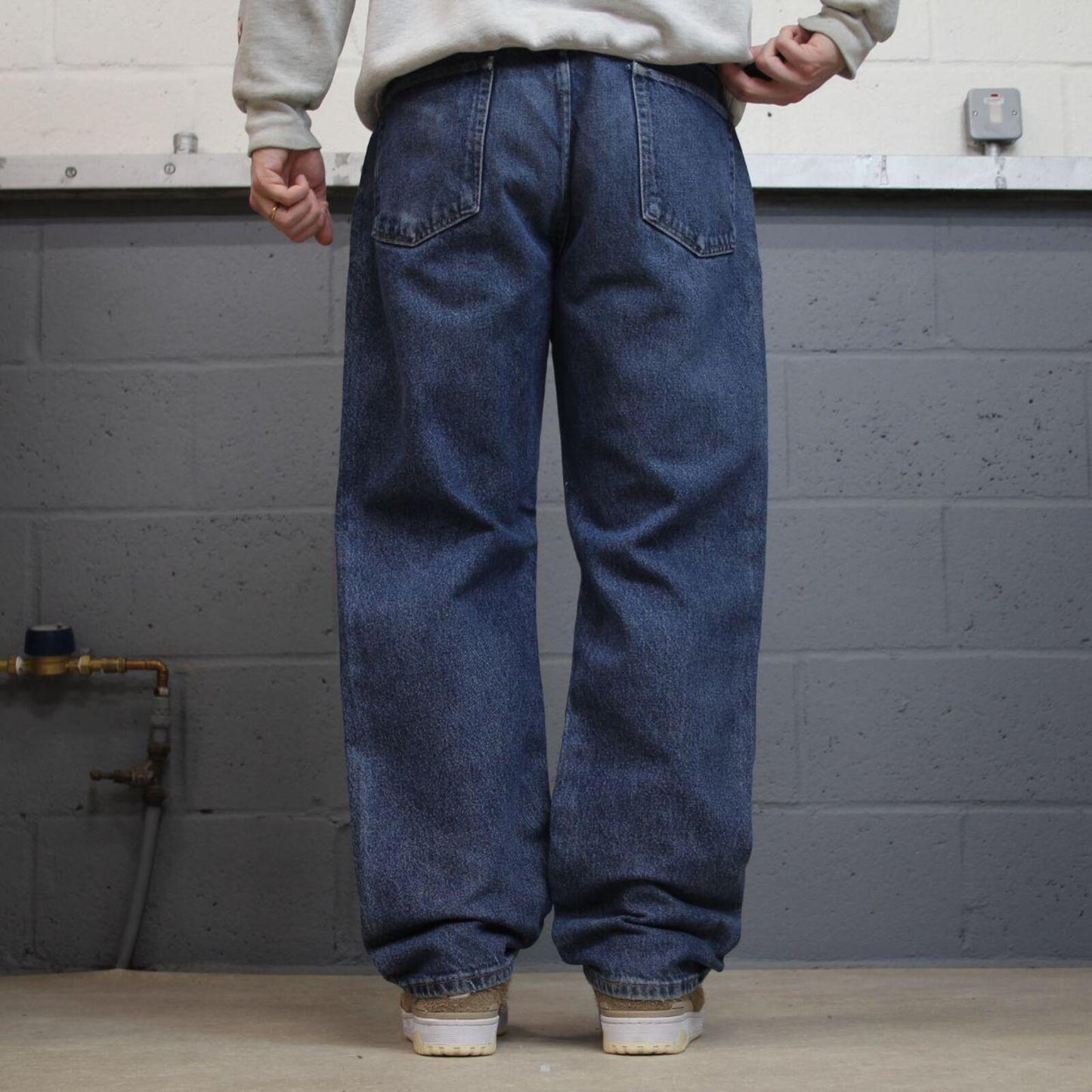 Vintage Wrangler jeans blue Straight leg 5 pocket workwear jeans