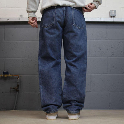 Vintage Wrangler jeans blue Straight leg 5 pocket workwear jeans