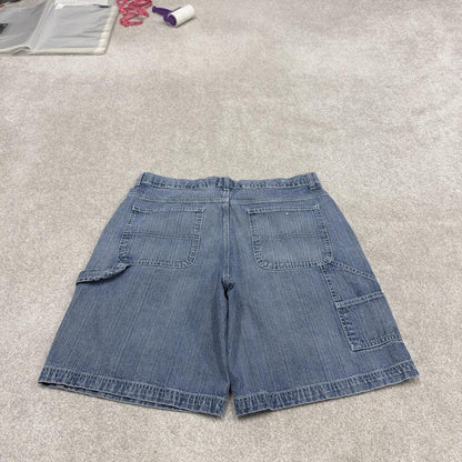 Denim carpenter shorts loose skater style blue W36 Urban Star jorts