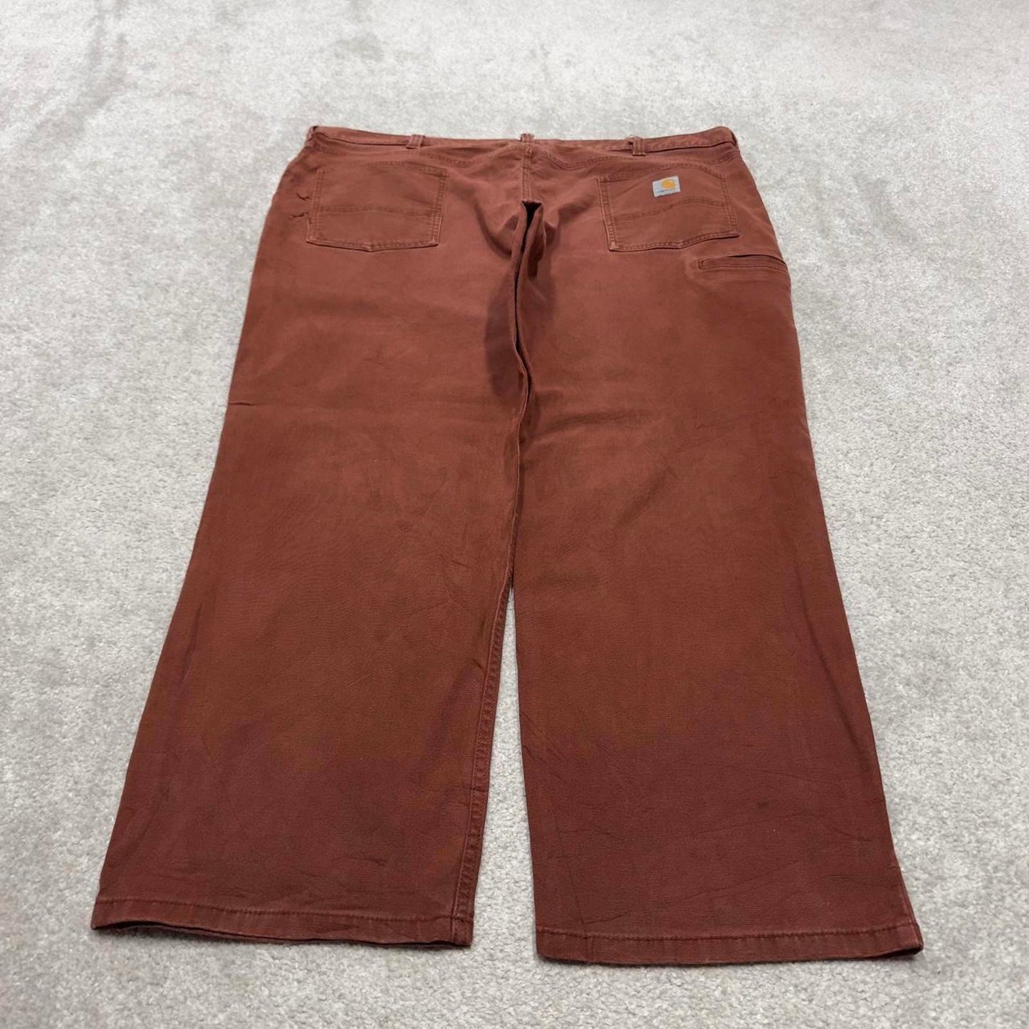 Carhartt carpenter pants loose relaxed fit brick red W44L30 skater cargos