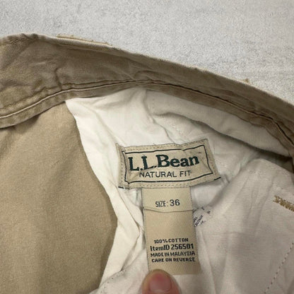 Mens L.L.Bean cargo shorts W36