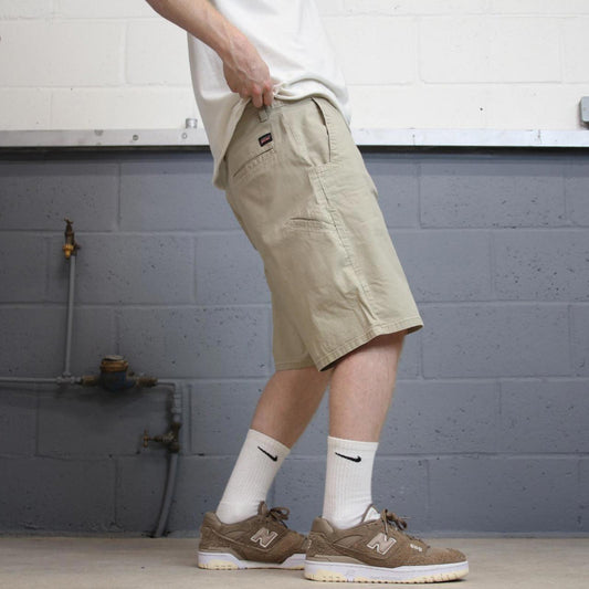 Baggy Beige Dickies carpenter shorts W36