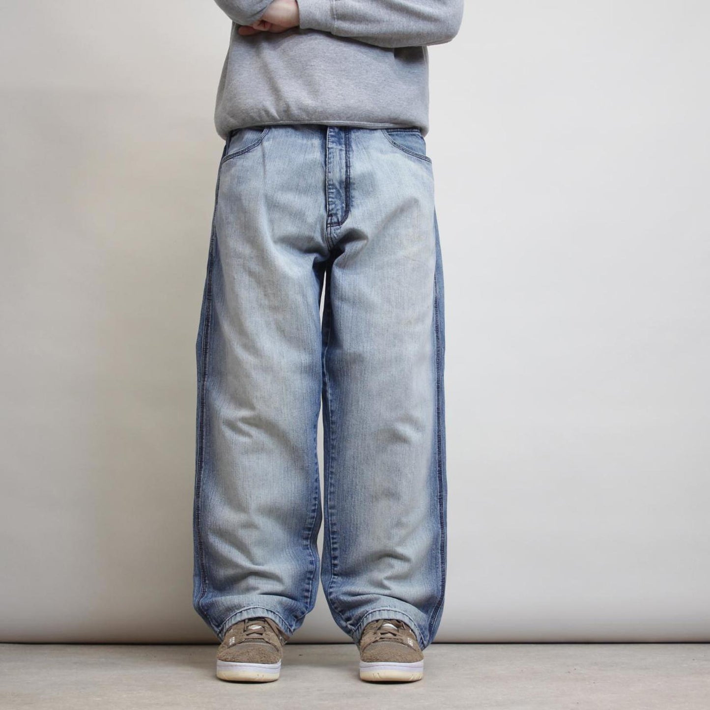 Blue baggy skate jeans W36L31