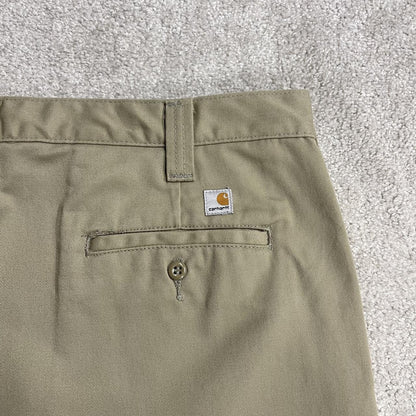 Carhartt chino shorts summer khaki Twill chino skater style shorts loose