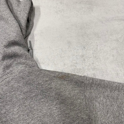 Grey Russell Athletic hoodie S boxy pullover jumper print design