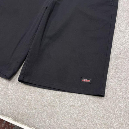 Baggy Dickies carpenter shorts loose fit black Twill chino skater style shorts wide long leg