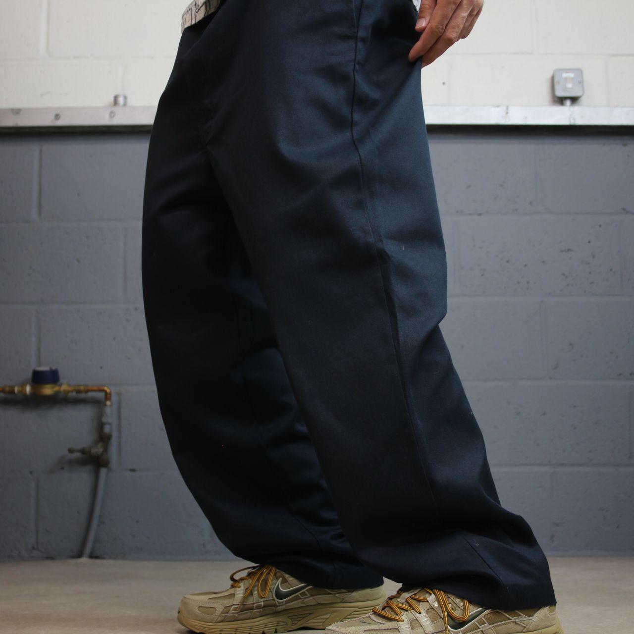 Dickies 874 pants navy original fit W42L28 Twill chino style skate work trousers