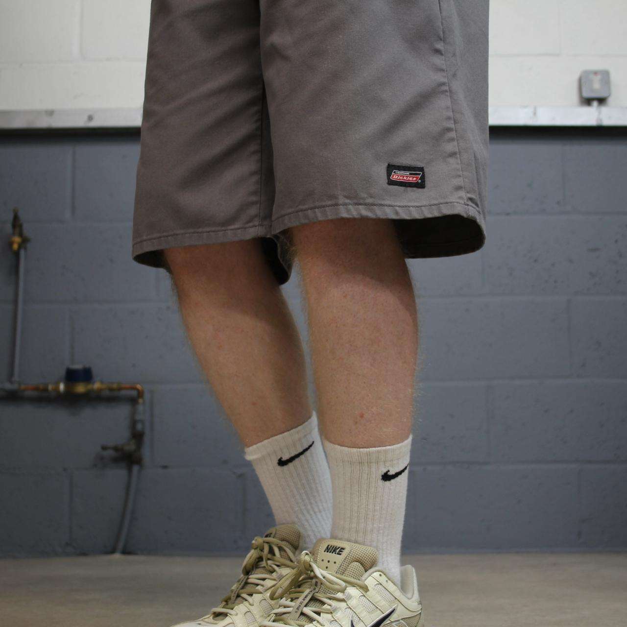 Dickies carpenter chino shorts loose grey Twill chino skater style shorts long leg