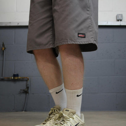 Dickies carpenter chino shorts loose grey Twill chino skater style shorts long leg