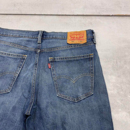 Blue Levis 541 jorts W34