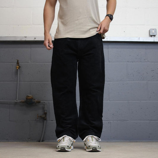 Vintage baggy wide wale corduroy trousers W40L29