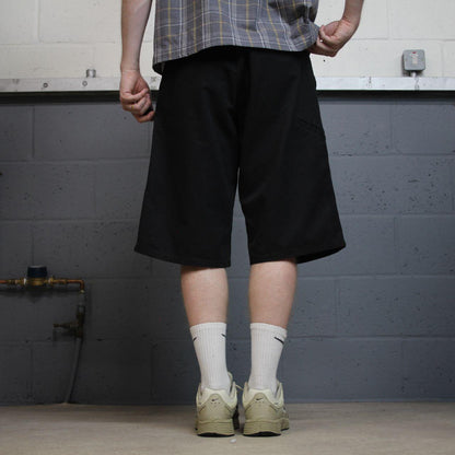 Dickies carpenter chino shorts long leg black Chino style skater shorts loose festival