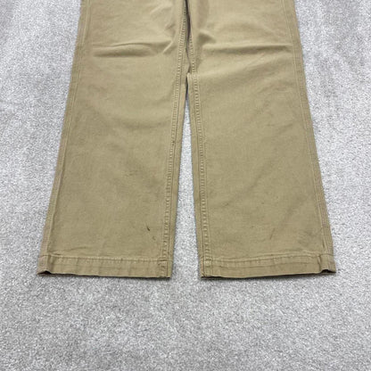 Y2K Carhartt carpenter pants beige Loose relaxed fit skate style workwear cargo pants