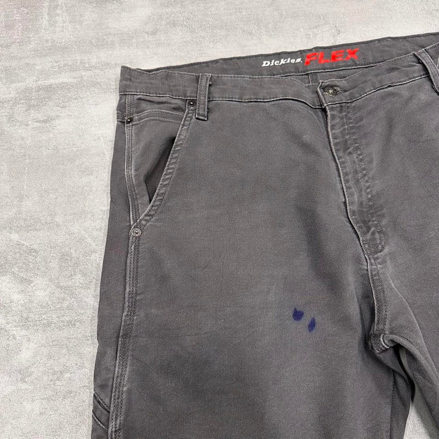 Grey Dickies carpenter pants W36L34 double knee style skater pants