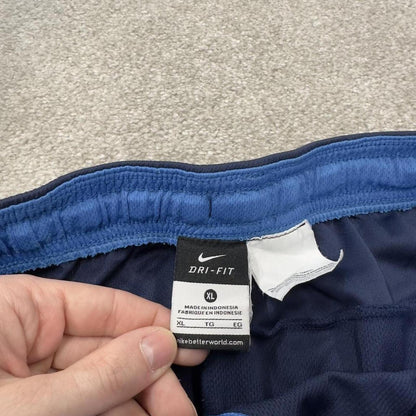 Nike sports shorts y2k loose navy Casual style comfy loose floaty summer gym shorts