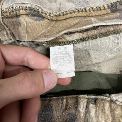 Vintage camo cargo pants y2k utility khaki Spartan Advantage Realtree camouflage hunting cargos