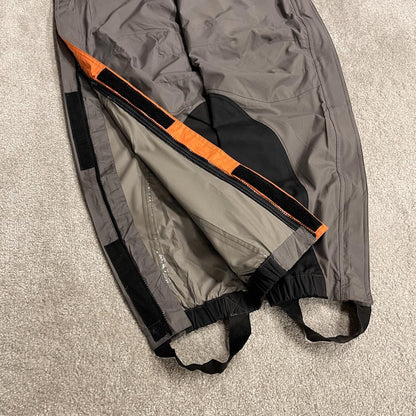 Harley Davidson waterproof bottoms grey Zip legs waterproof pants technical rain trousers