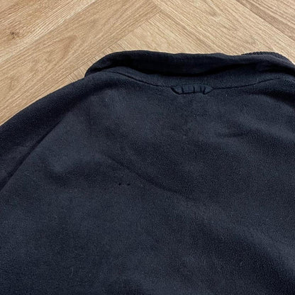 Y2K Colombia technical fleece black Full zip autumn adjustable technical fleece