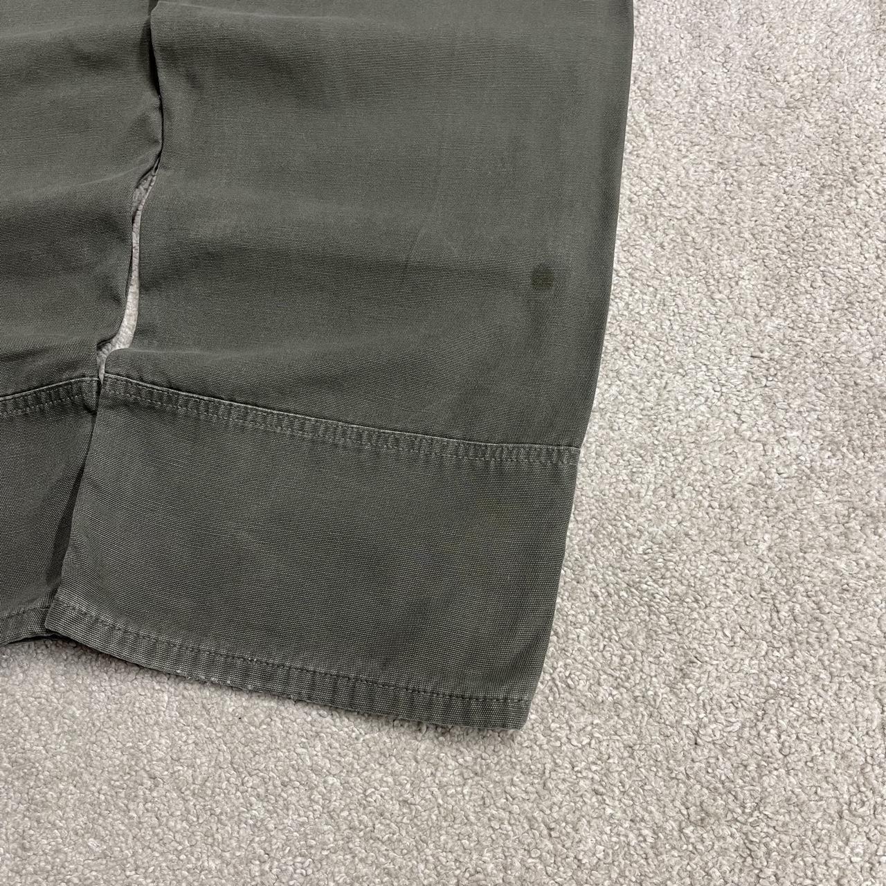 Carhartt double knee carpenter jeans Y2K green Loose fit baggy cargo utility pants wide leg