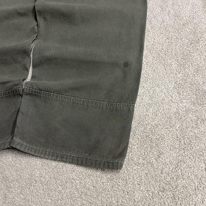 Carhartt double knee carpenter jeans Y2K green Loose fit baggy cargo utility pants wide leg