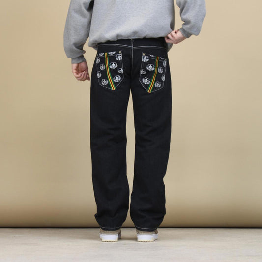 Dark navy Ruthless Art jeans W31L31