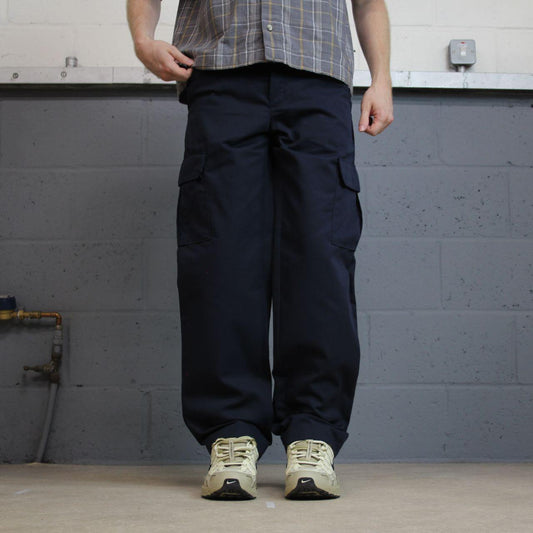Y2K cargo pants utility chino red kap navy Loose leg skater workwear pants