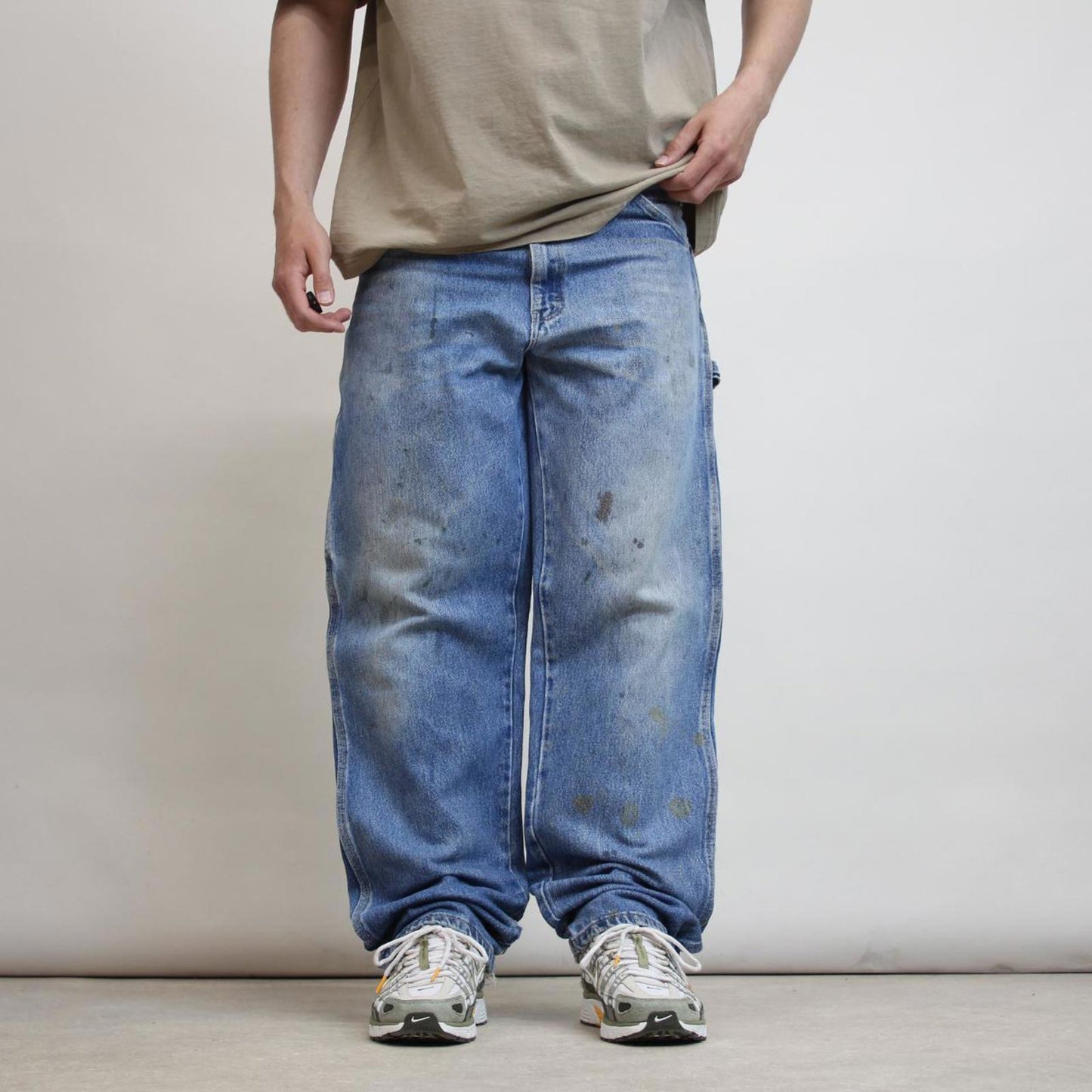 Mens baggy Dickies carpenter jeans W36 L34
