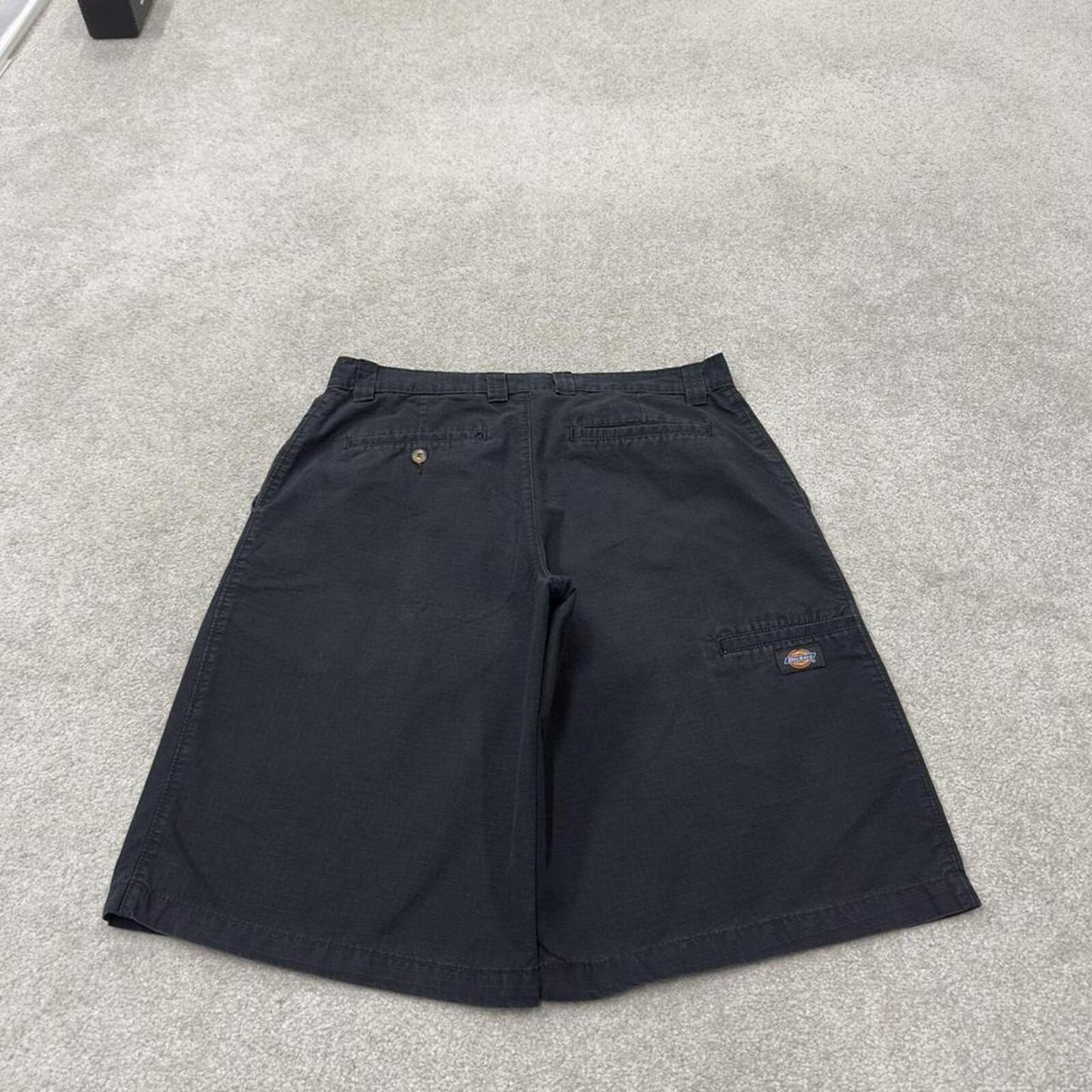 Dickies baggy carpenter shorts black Workwear skater style shorts loose leg