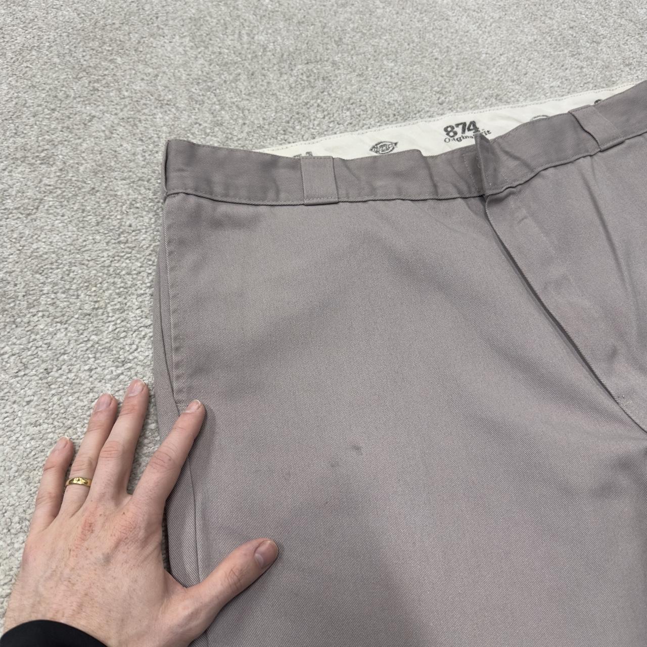 Dickies 874 pants y2k grey loose leg Twill chino style original fit skater pants