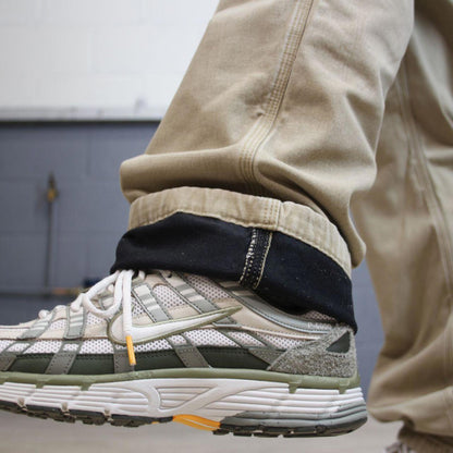 Vintage Y2K Carhartt carpenter jeans beige Relaxed fit fleece lined skate style workwear cargo pants