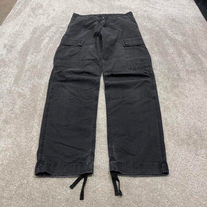 00s Carhartt WIP cargo pants black W31L34 90s skater style workwear cargos