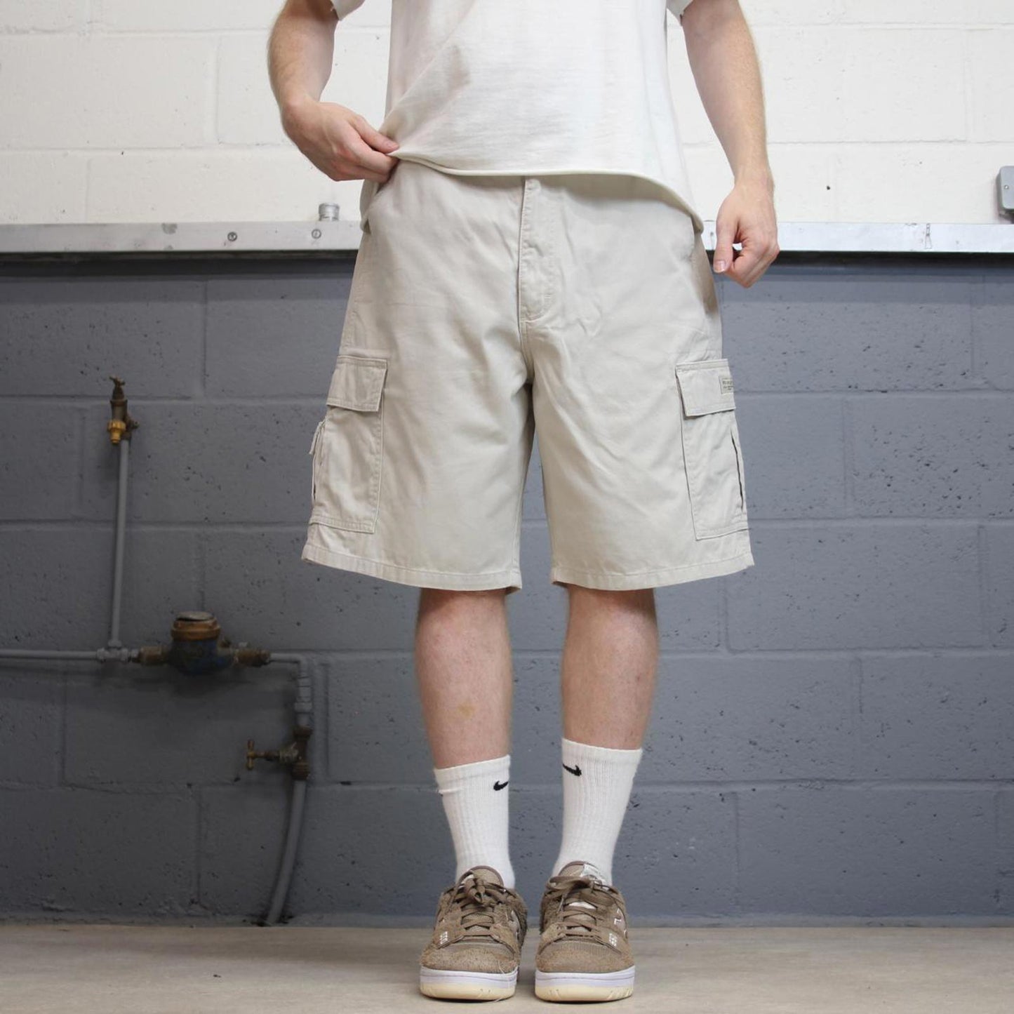 Baggy Wrangler cargo shorts W36