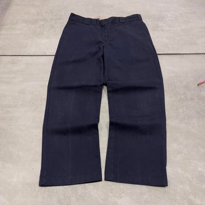 Dickies 874 Pants W36L29 Navy twill chino 90s style skater pants