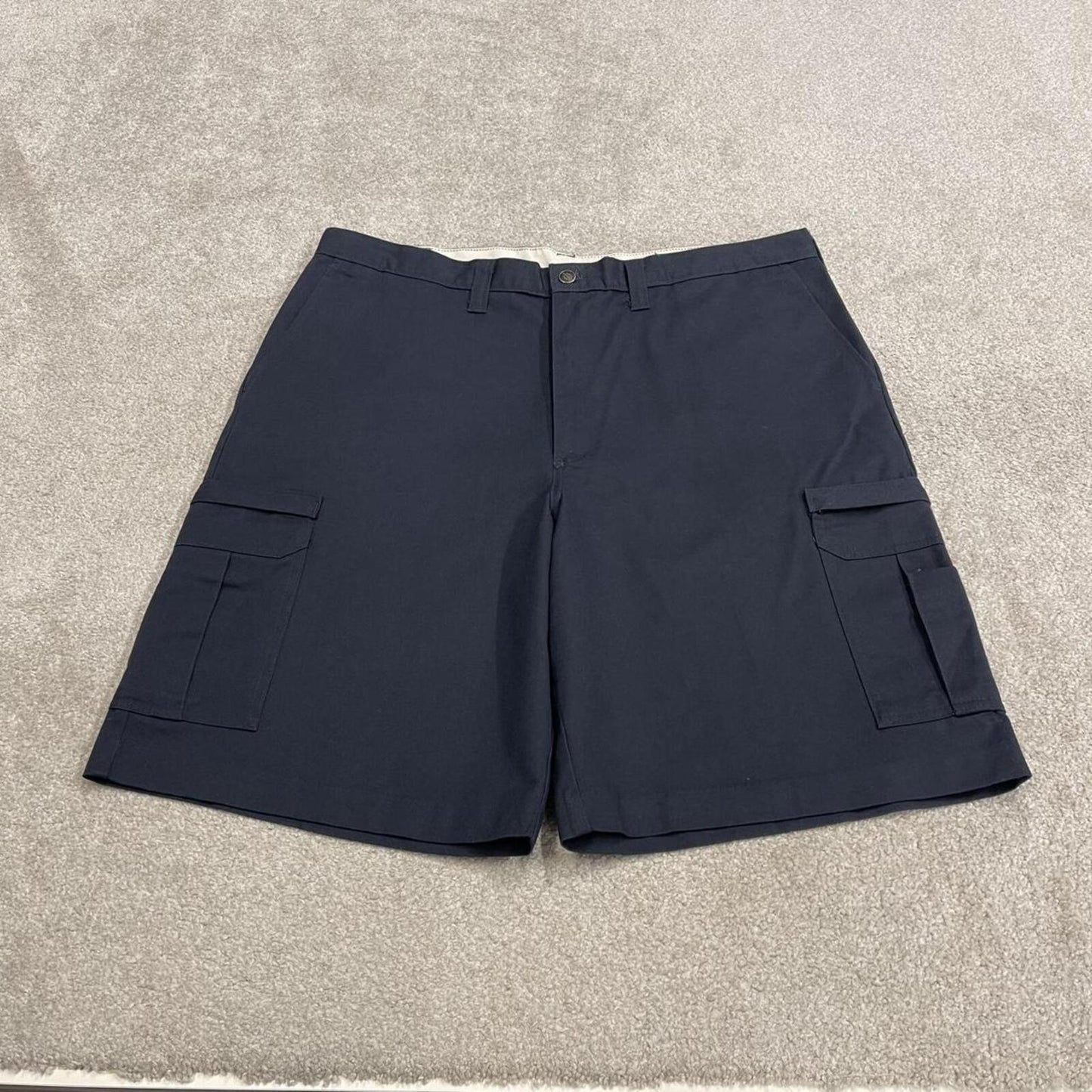 Dickies baggy cargo shorts navy Chino style skater shorts wide leg festival