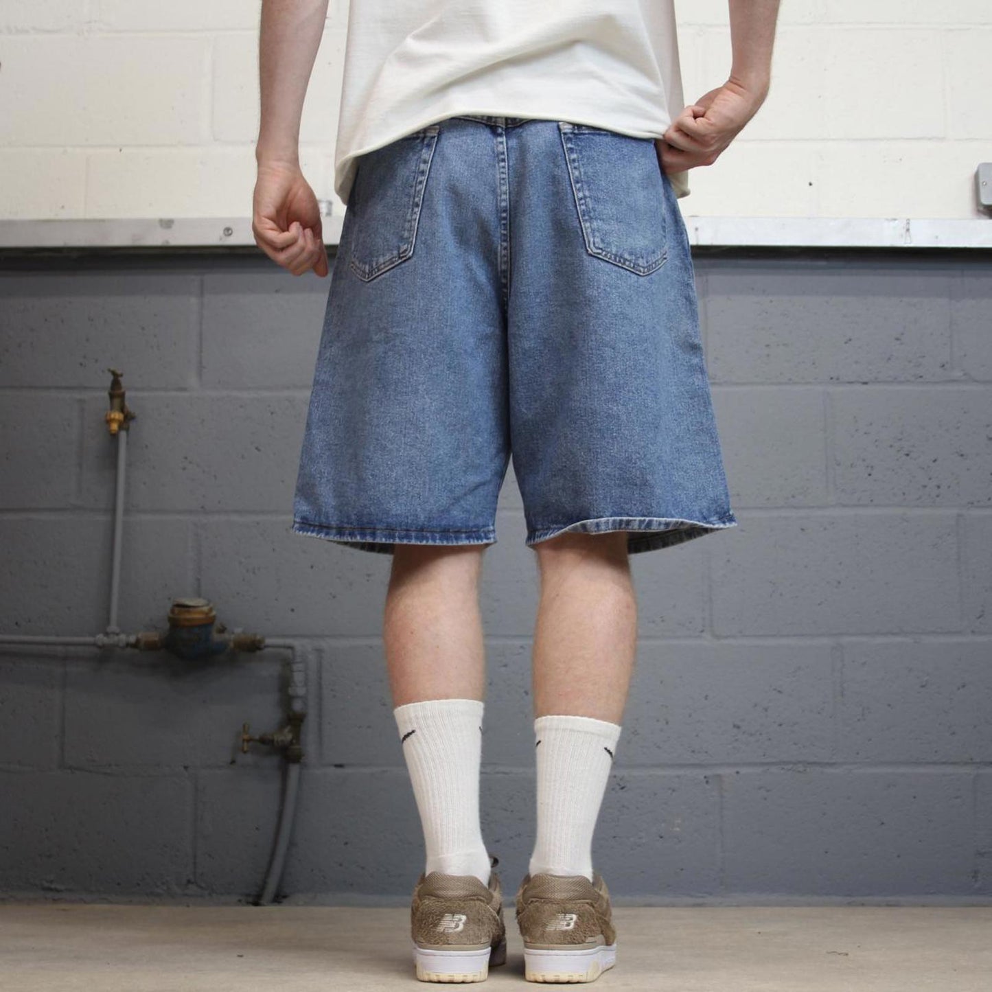 Mens Baggy Wrangler Jorts W36