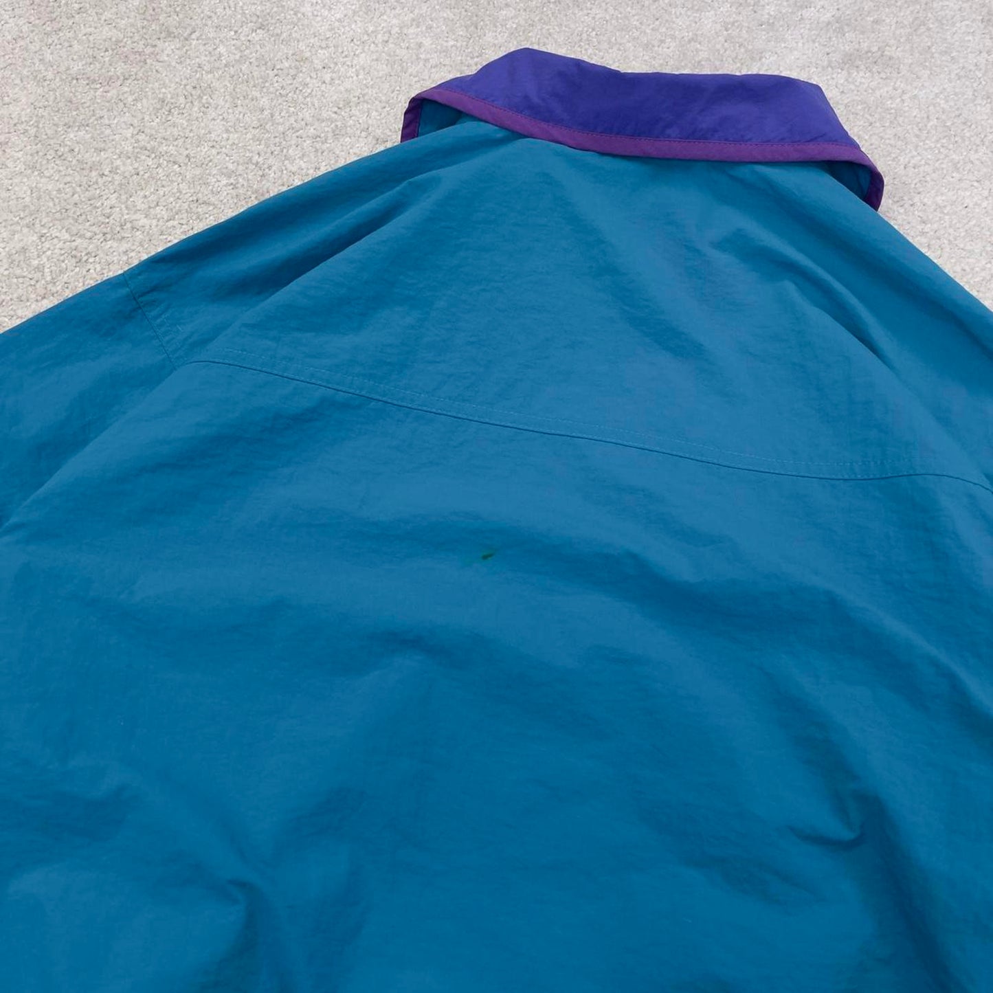 Blue Columbia technical jacket M women's y2k style lightweight windbreaker autumn